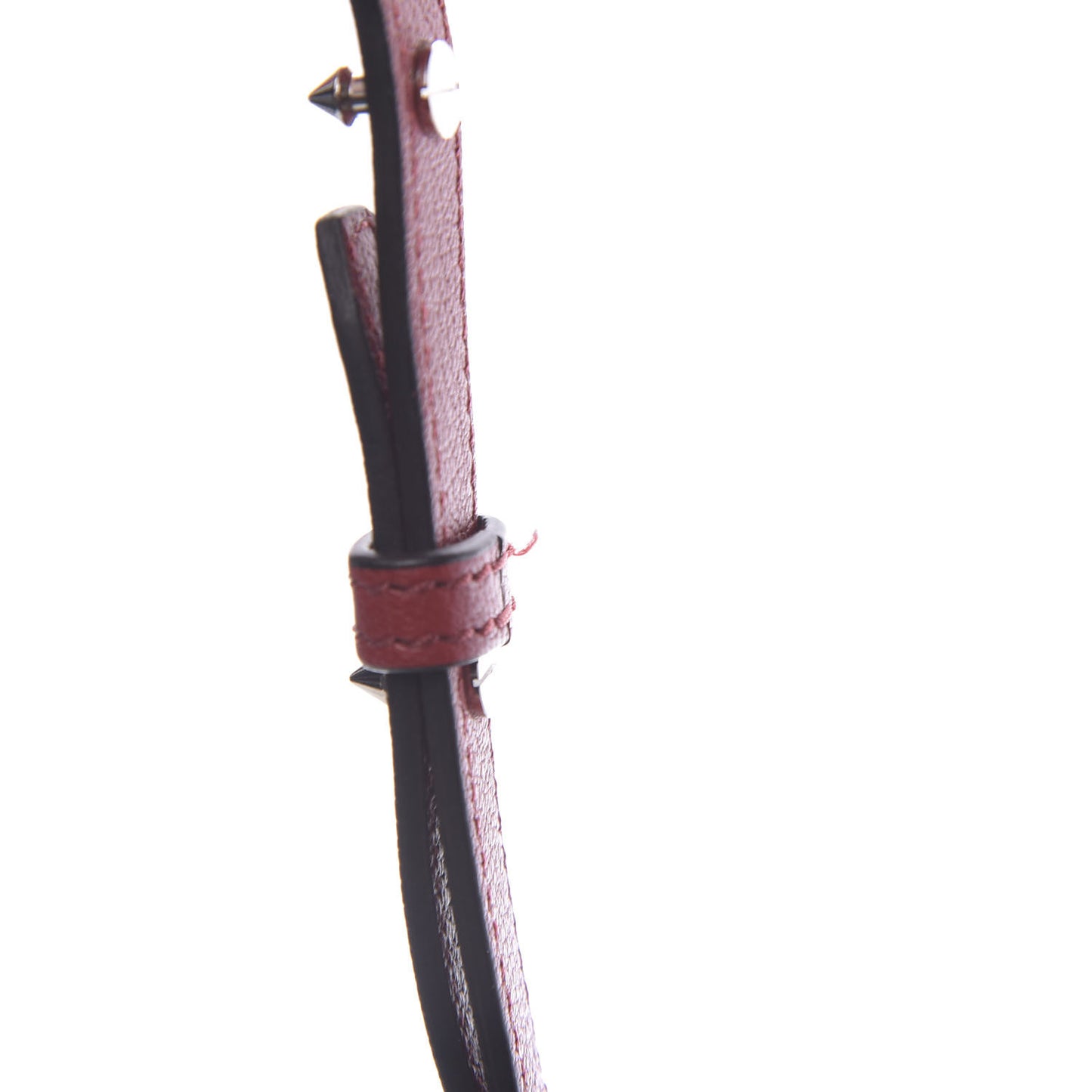 Sugar Goatskin Mini Antigona Dark Red