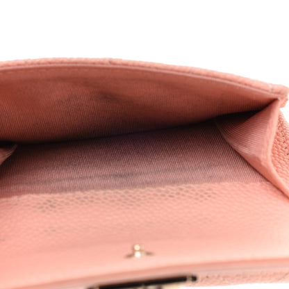 Chanel Caviar Quilted Small Boy Flap Wallet Light Pink 6 of 11