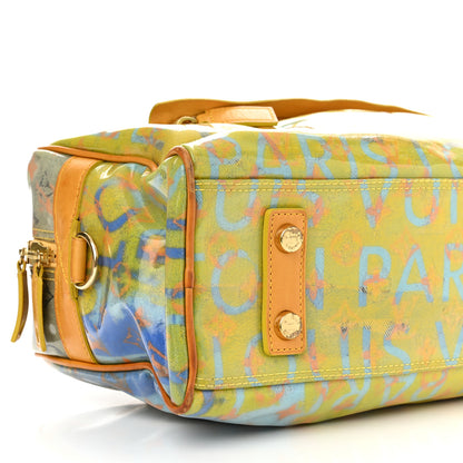 Louis Vuitton Monogram Pulp Defile Weekender PM Yellow 9 of 10