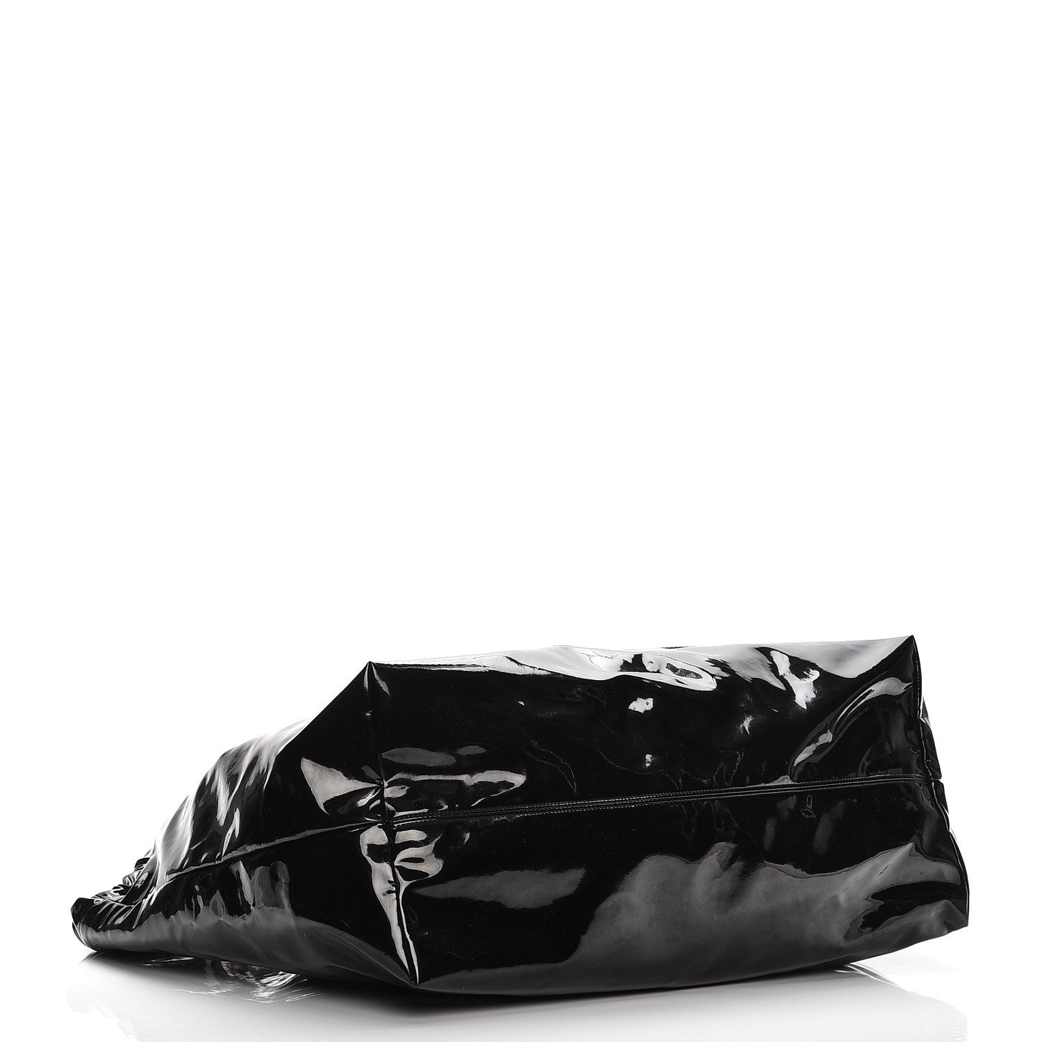 Chanel Vinyl XL Coco Cabas Black 4 of 9