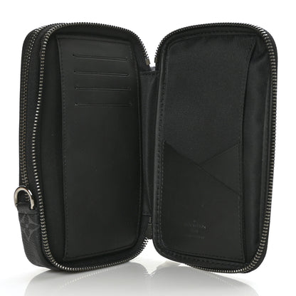 Louis Vuitton Monogram Eclipse Reverse Double Phone Pouch 7 of 8