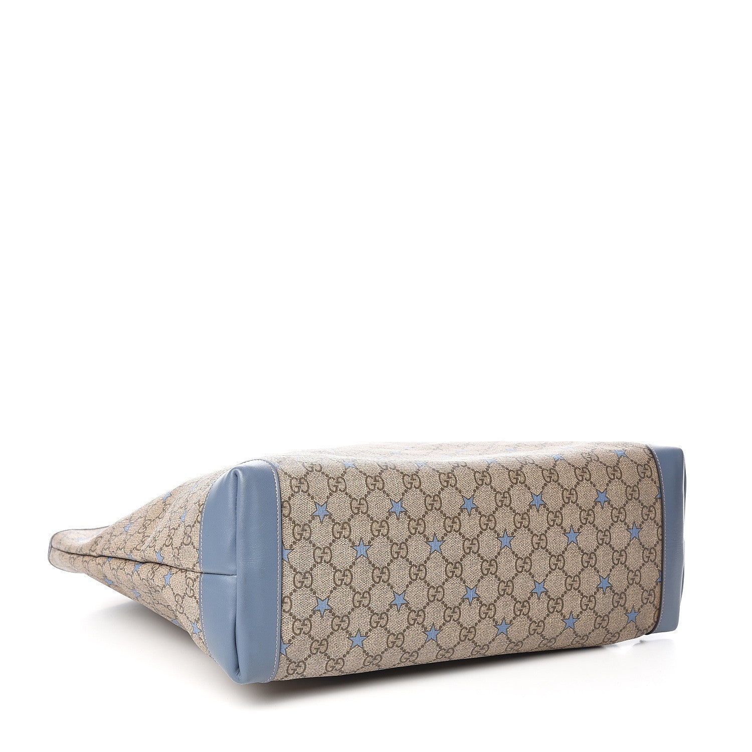 Gucci GG Supreme Stars Tote Blue 5 of 11
