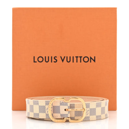 Louis Vuitton Damier Azur 25mm Mini Belt 90 36 8 of 8