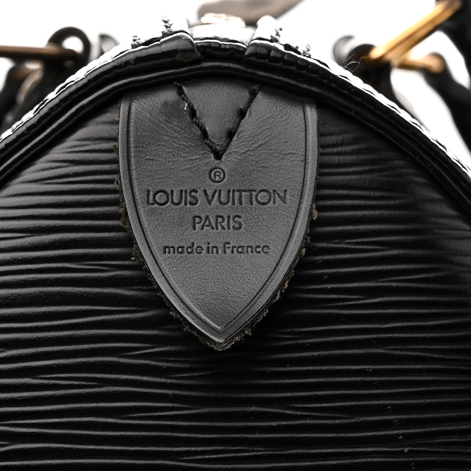 Louis Vuitton Epi Speedy 25 Black 6 of 15