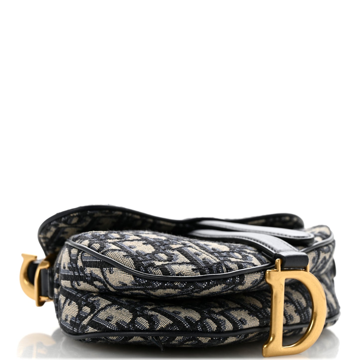 Oblique Mini Saddle Bag  Blue