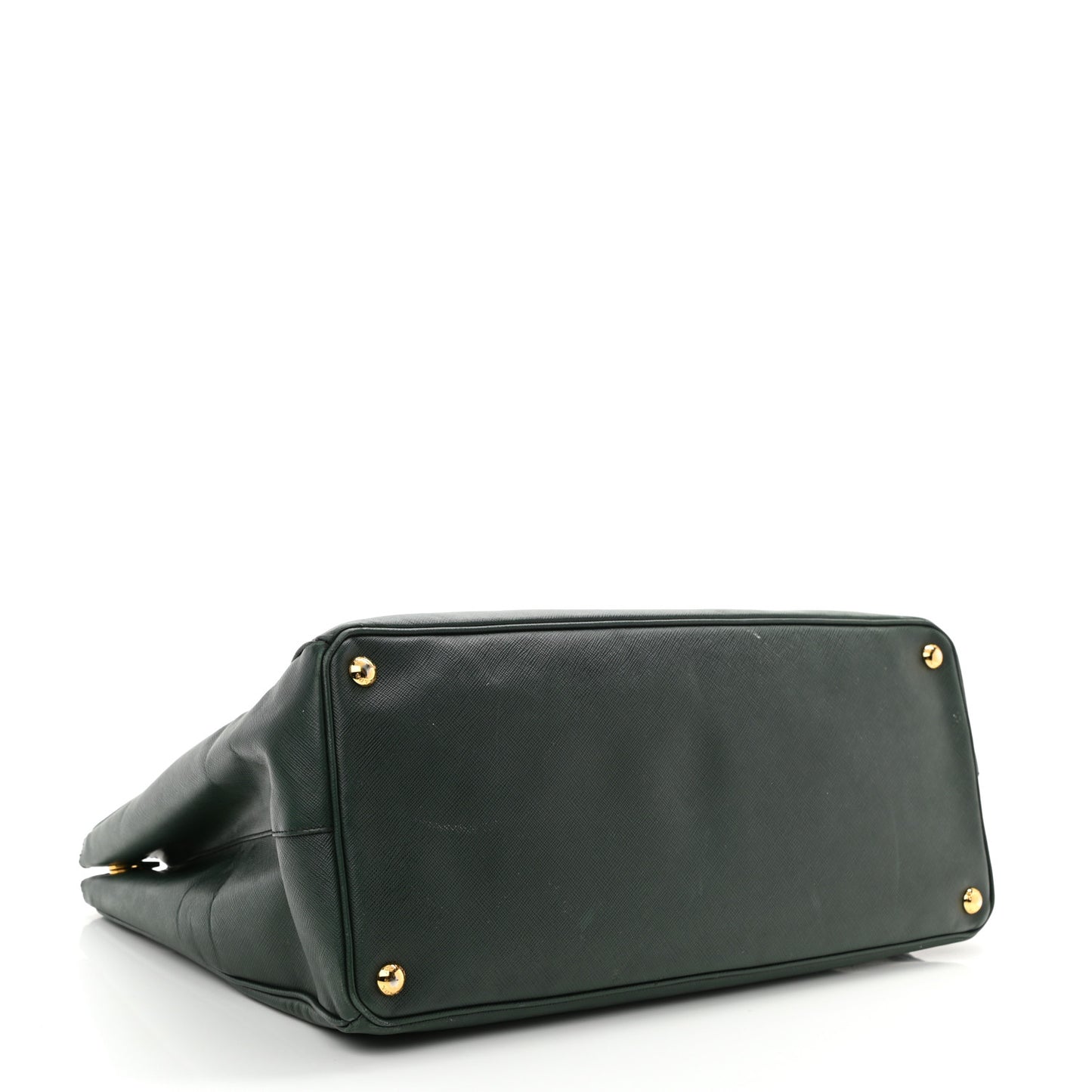 Saffiano Large Galleria Double Zip Tote Militare