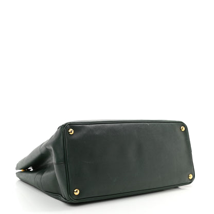 Prada Saffiano Large Galleria Double Zip Tote Militare 3 of 17