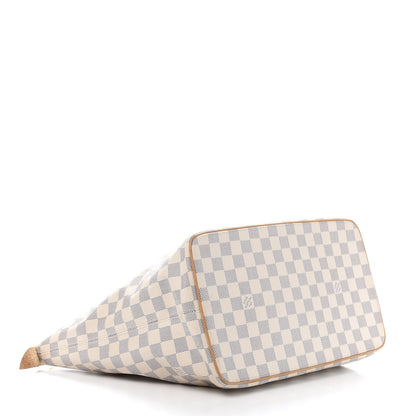 Louis Vuitton Damier Azur Saleya MM 4 of 12
