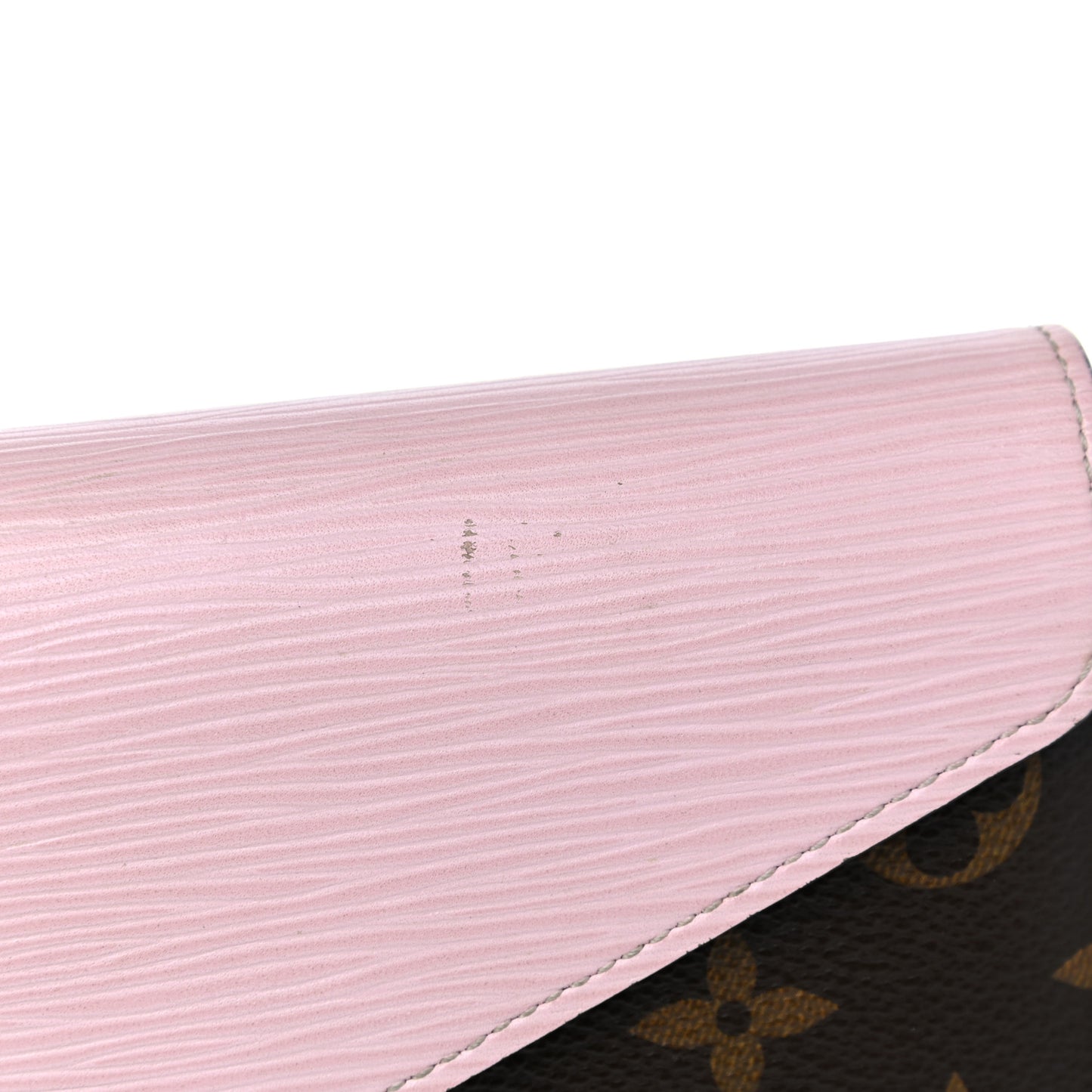 Monogram Epi Marie-Lou Long Wallet Rose Clair
