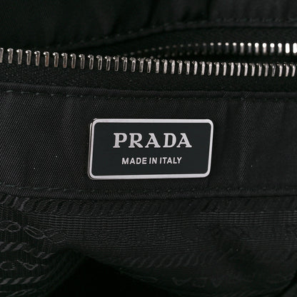 Prada Tessuto Soft Calf Nylon Tote Black 6 of 11