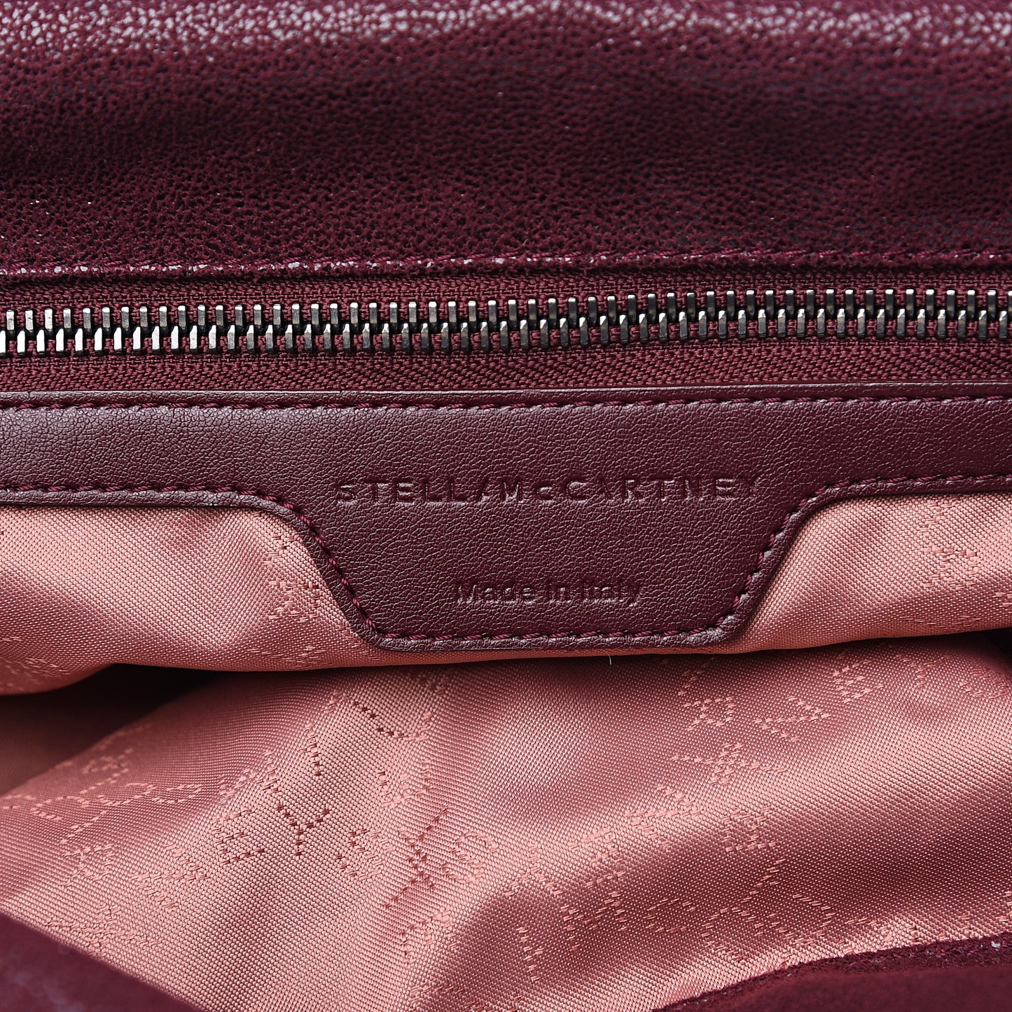 Shaggy Deer Small Falabella Tote Plum