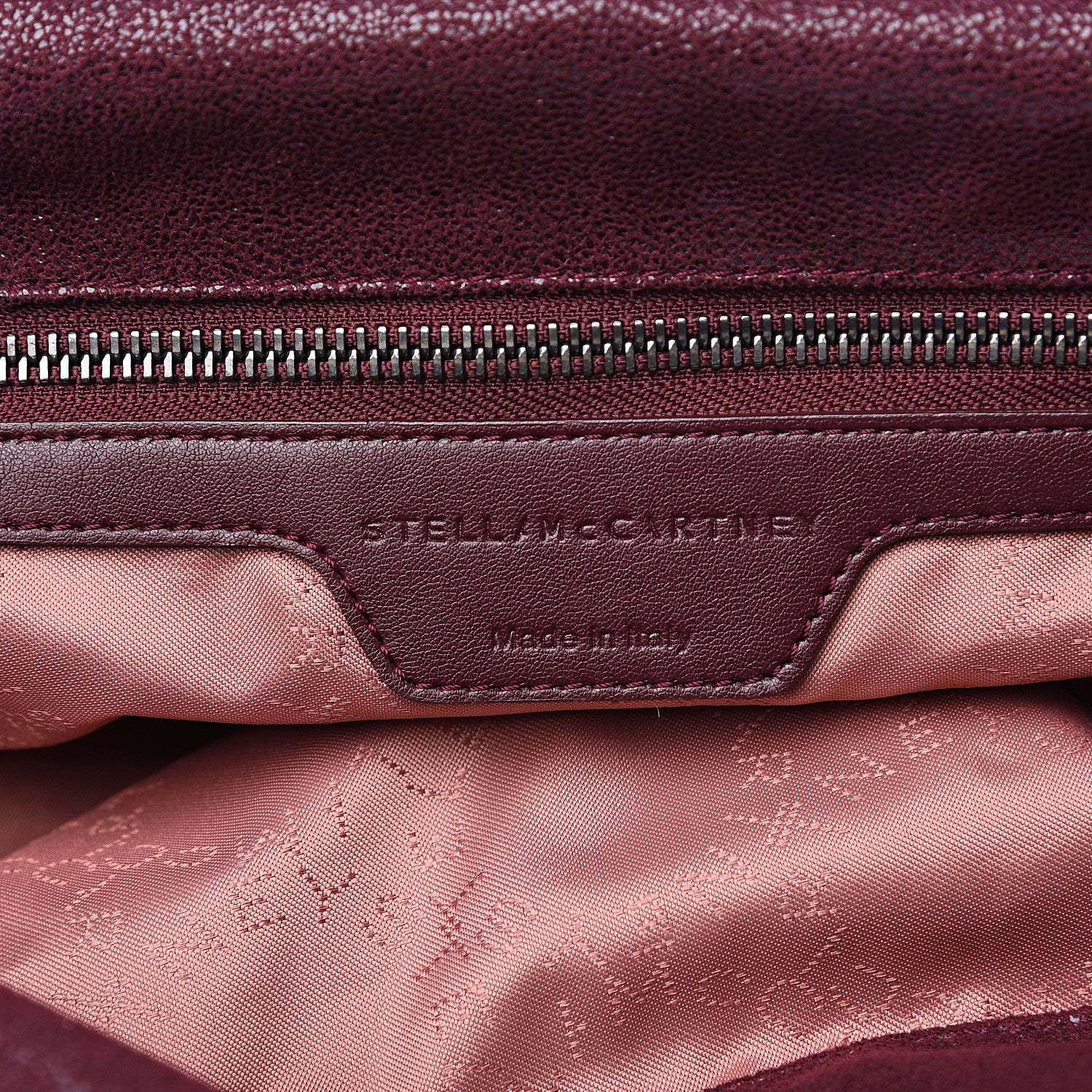 Stella McCartney Shaggy Deer Small Falabella Tote Plum 5 of 8