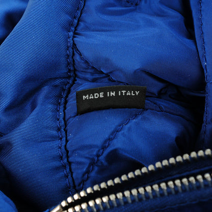 Prada Tessuto Nylon Bomber Tote Bleuette 7 of 7