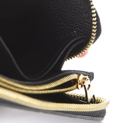 Louis Vuitton Empreinte Clemence Wallet Black 10 of 12
