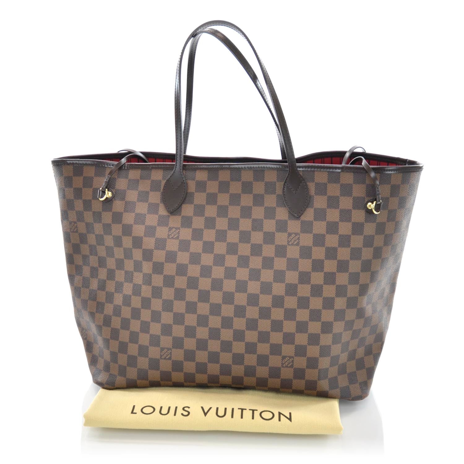 Louis Vuitton Damier Ebene Neverfull GM 3 of 10