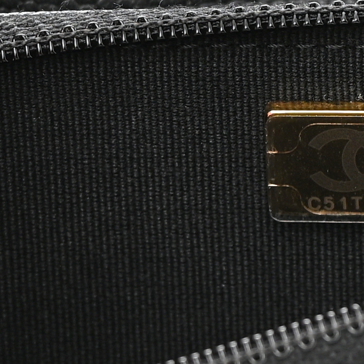 Chanel Caviar Quilted Tiny CC Wallet on Chain WOC Black 8 of 12
