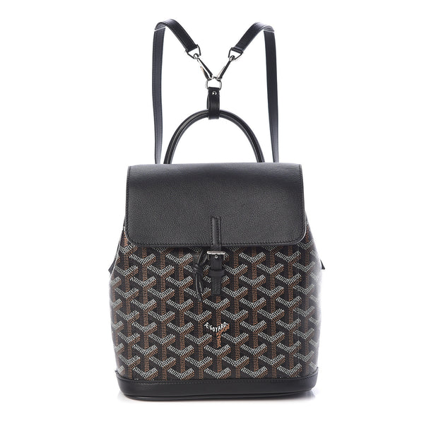 alpin mini backpack Goyard Goyardine Calfskin Mini Alpin Backpack Black 472133 – FASHIONPHILE