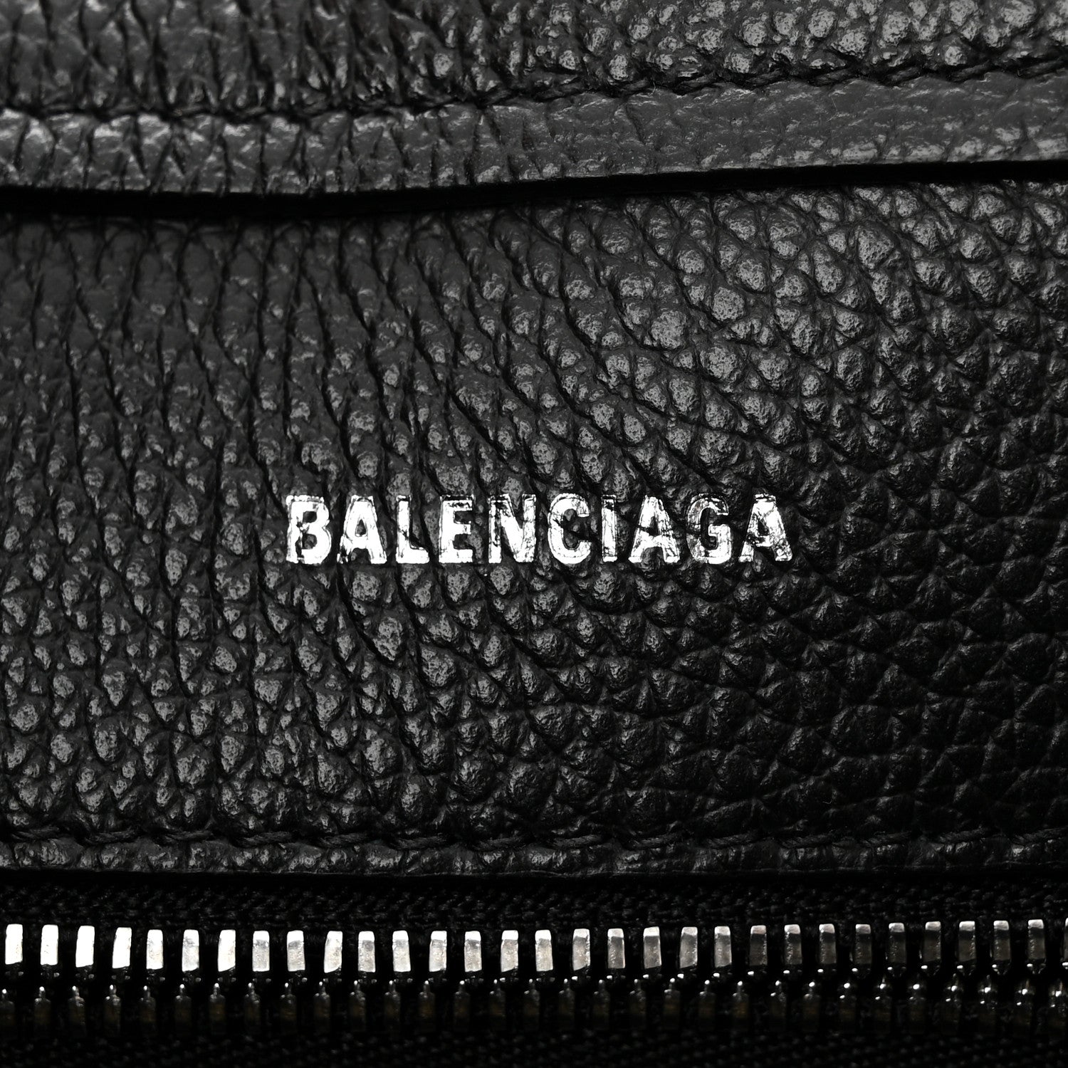 Balenciaga Grained Calfskin XS Everyday North South Shoulder Tote Bag Black 6 of 12