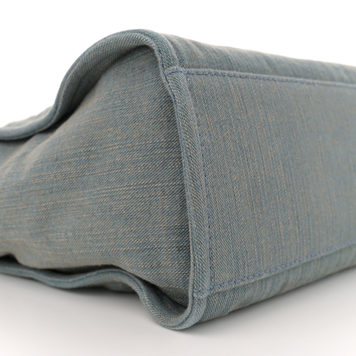 Denim Small Deauville Tote Light Blue