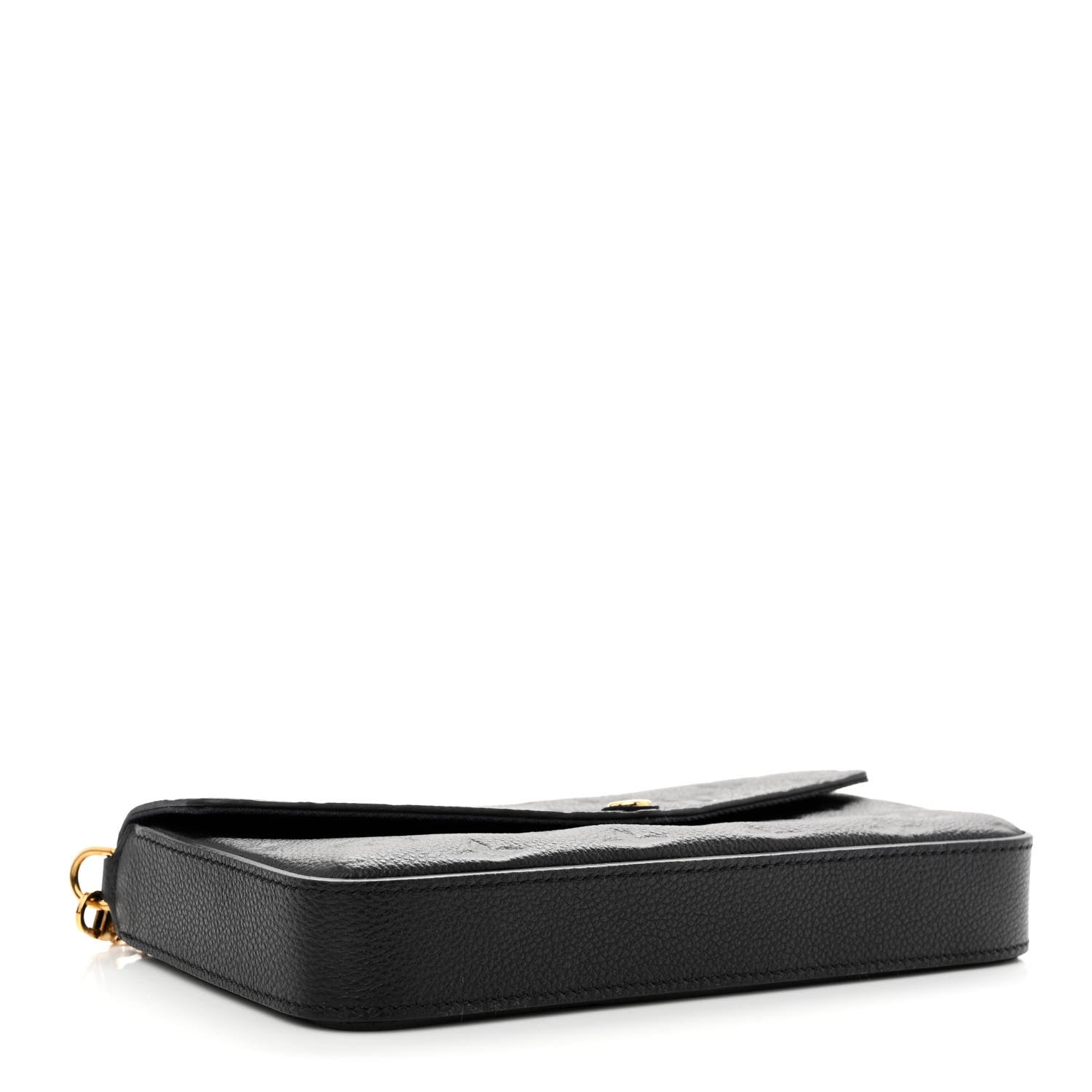 Louis Vuitton Empreinte Pochette Felicie Chain Wallet Black 5 of 13