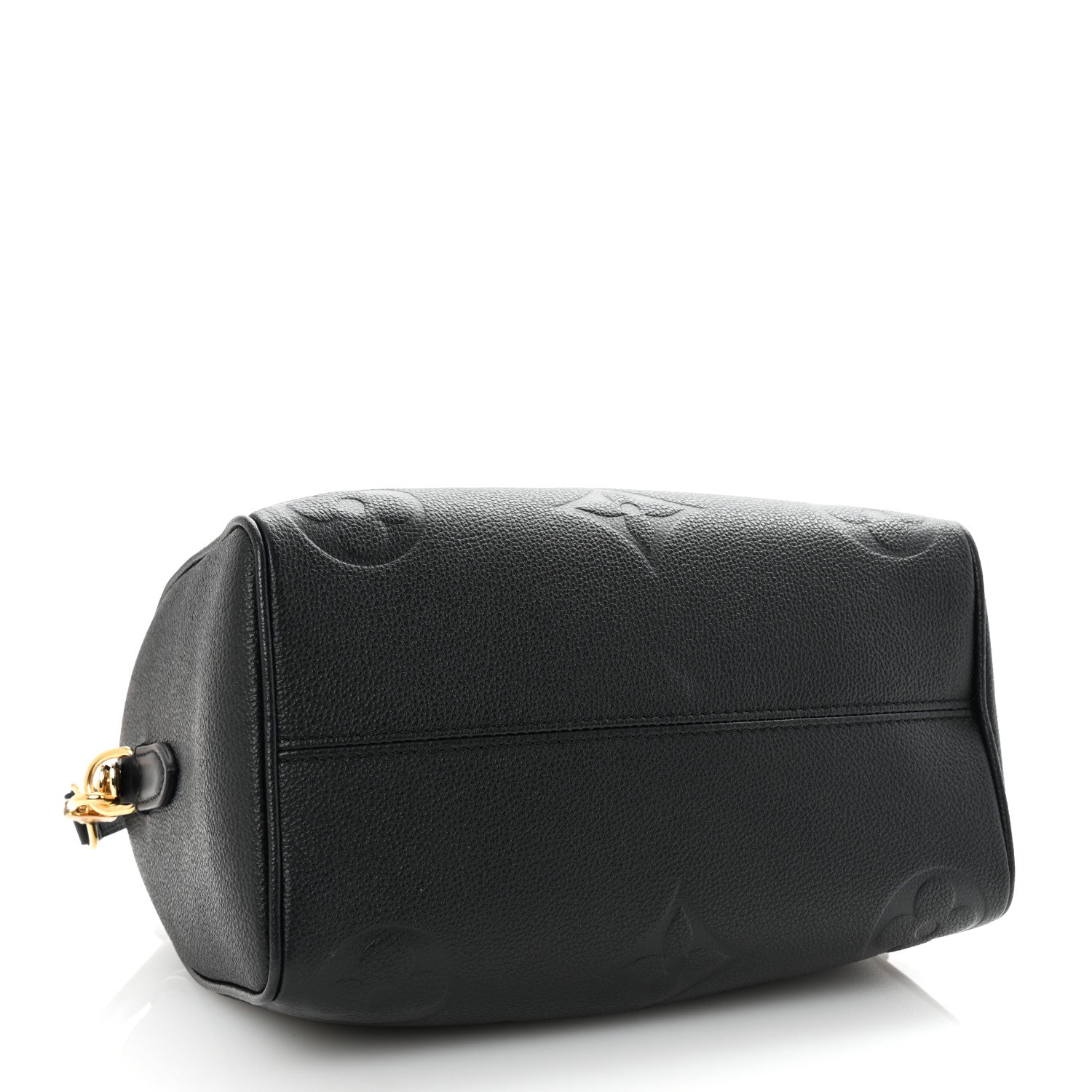 Louis Vuitton Empreinte Monogram Giant Speedy Bandouliere 25 Black 4 of 9