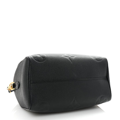 Louis Vuitton Empreinte Monogram Giant Speedy Bandouliere 25 Black 4 of 9