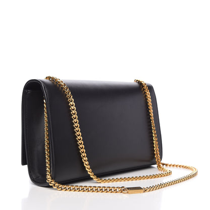 Saint Laurent Smooth Calfskin Medium Classic Monogram Kate Tassel Satchel Black 3 of 8