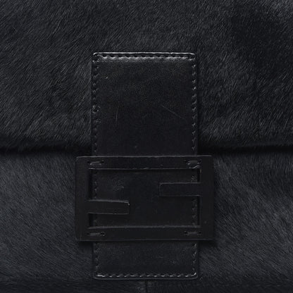 Fendi Calf Hair Baguette Black 10 of 10