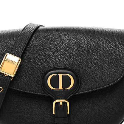 Christian Dior Grained Calfskin Medium Bobby Flap Black 7 of 11