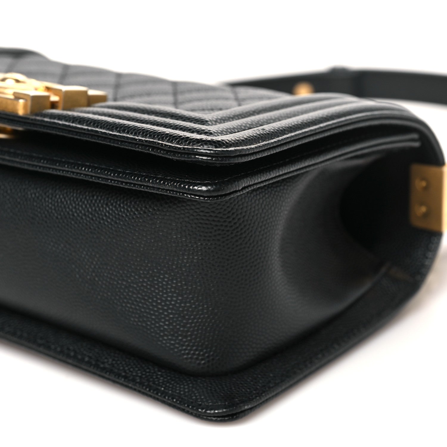 Chanel Caviar Quilted Small Boy Flap Black 10 of 11