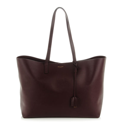 Saint Laurent Calfskin Large Shopping Tote Amaranto 1 of 8