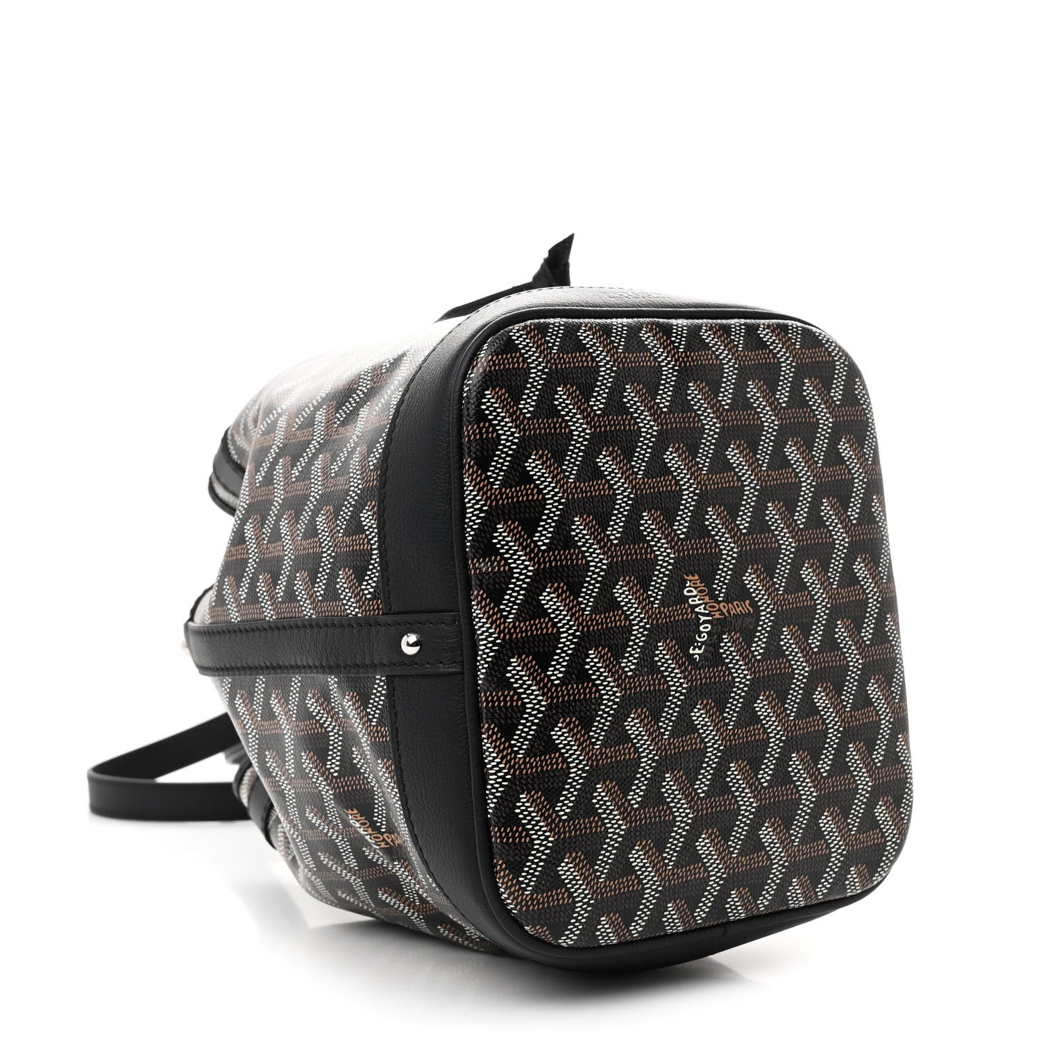 Goyard Goyardine Petit Flot Bucket Bag PM Black 4 of 9
