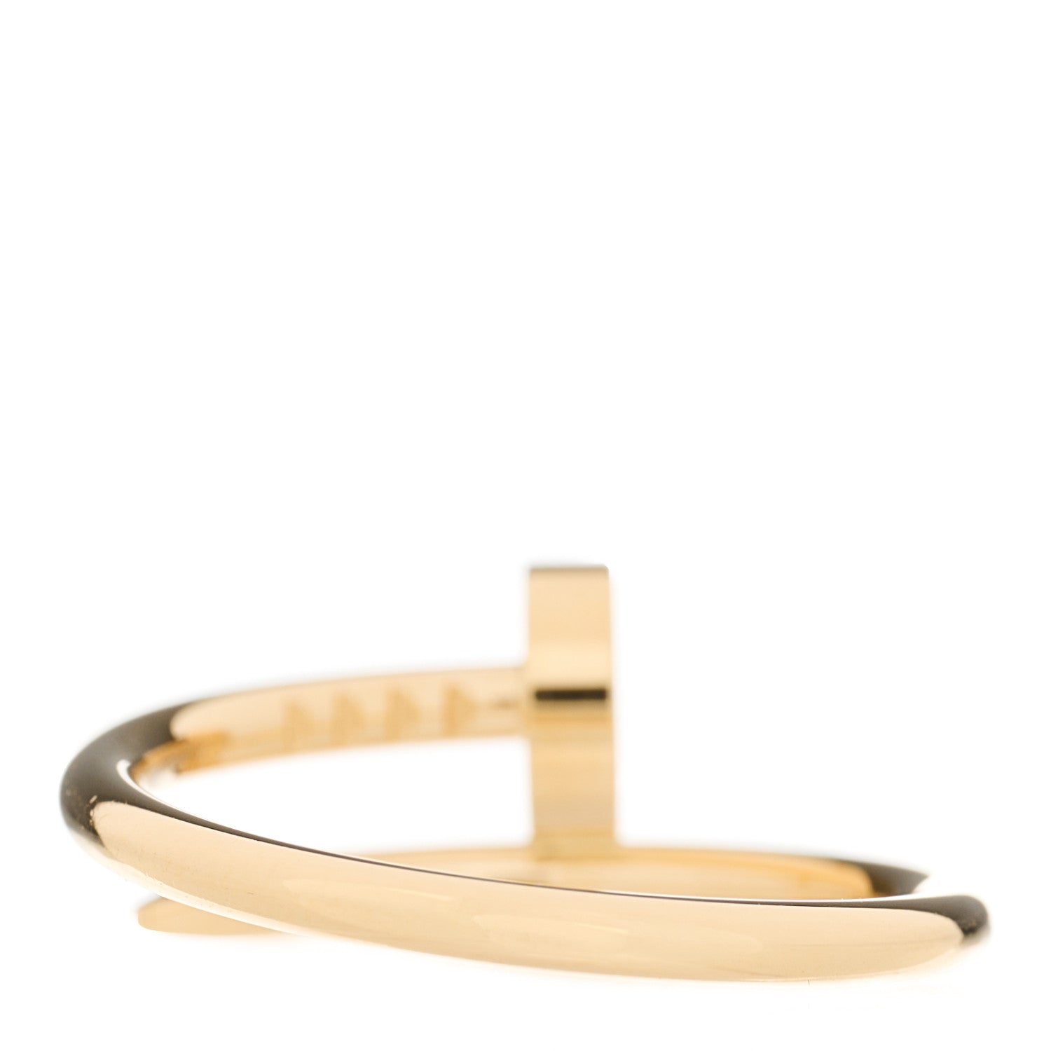 Cartier 18K Yellow Gold Small Juste Un Clou Ring 48 4.5 2 of 3