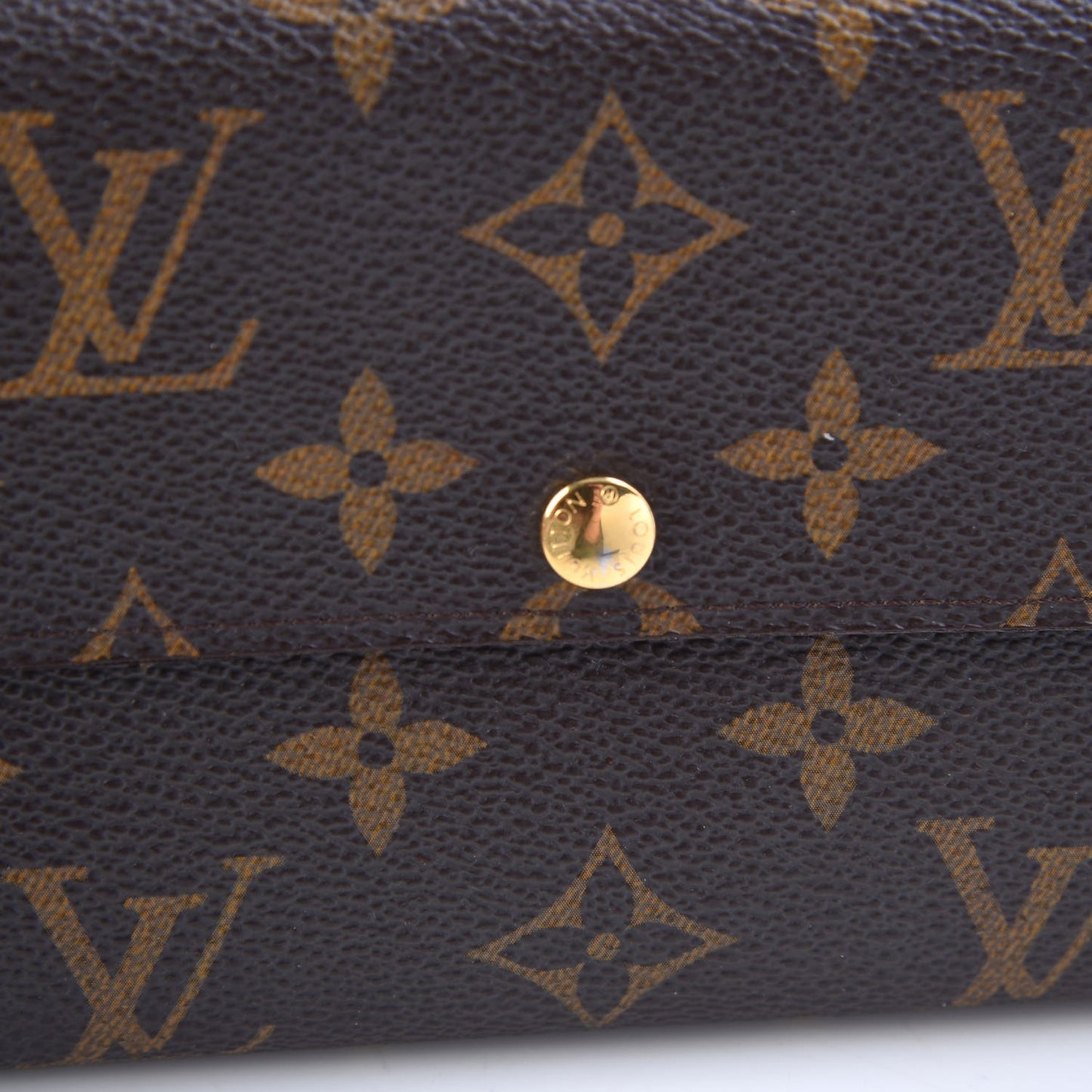 Monogram Leopard Sarah Wallet Blue Infini
