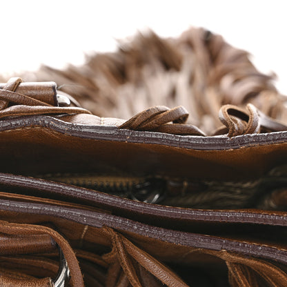 Prada Gaufre Tassel Tote Bag Brown 14 of 34