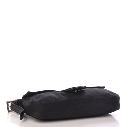 Fendi Nylon Zucca Baguette Black 4 of 12