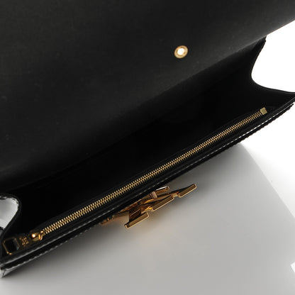Louis Vuitton Patent Louise Clutch Black 5 of 6