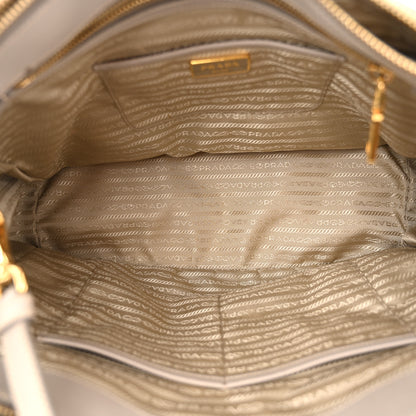 Prada Saffiano Medium Galleria Double Zip Tote Pomice 5 of 15