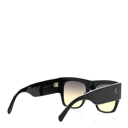 Celine Acetate Rectangular Sunglasses CL4056IN Black 4 of 7