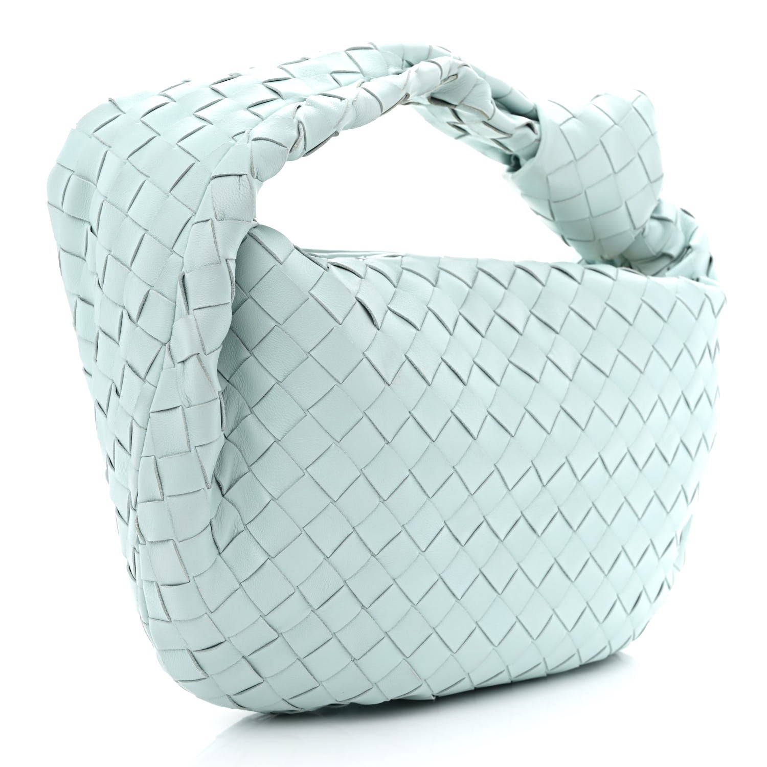 Bottega Veneta Nappa Intrecciato Teen Jodie Hobo Teal Washed 3 of 11