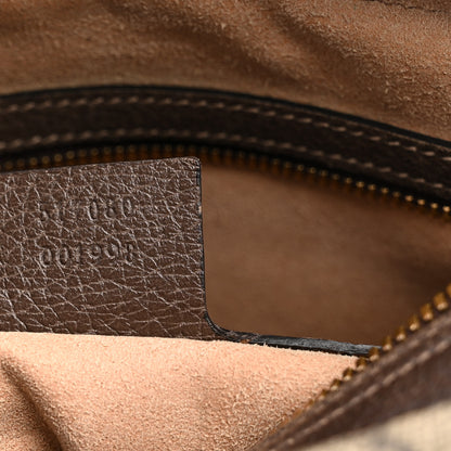 Gucci GG Supreme Monogram Web Small Ophidia Shoulder Bag Brown 7 of 12