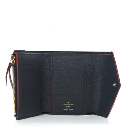 Louis Vuitton Empreinte Victorine Wallet Marine Rouge 4 of 6