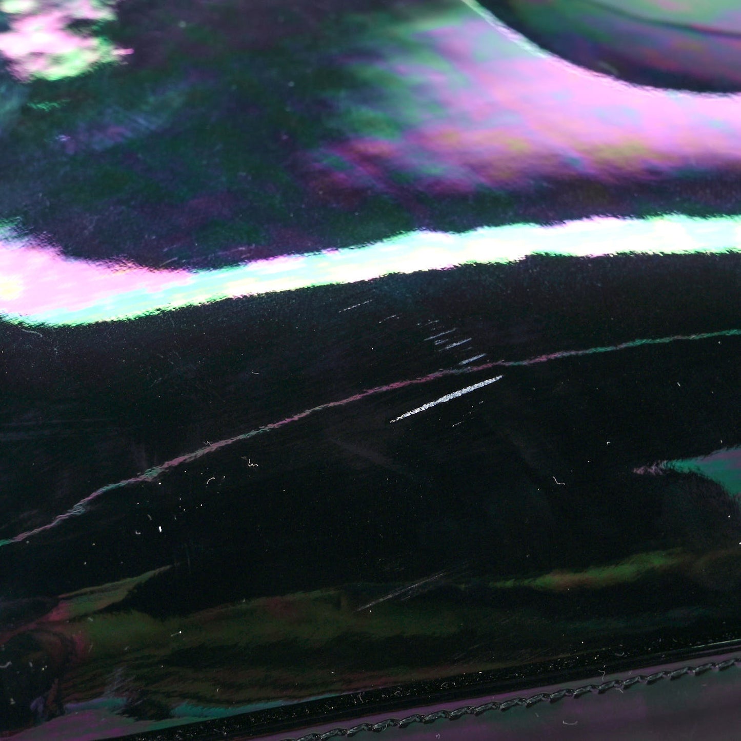 Metallic Iridescent Calfskin Amazonia Gisela Colon Large Art Lady Dior Multicolor