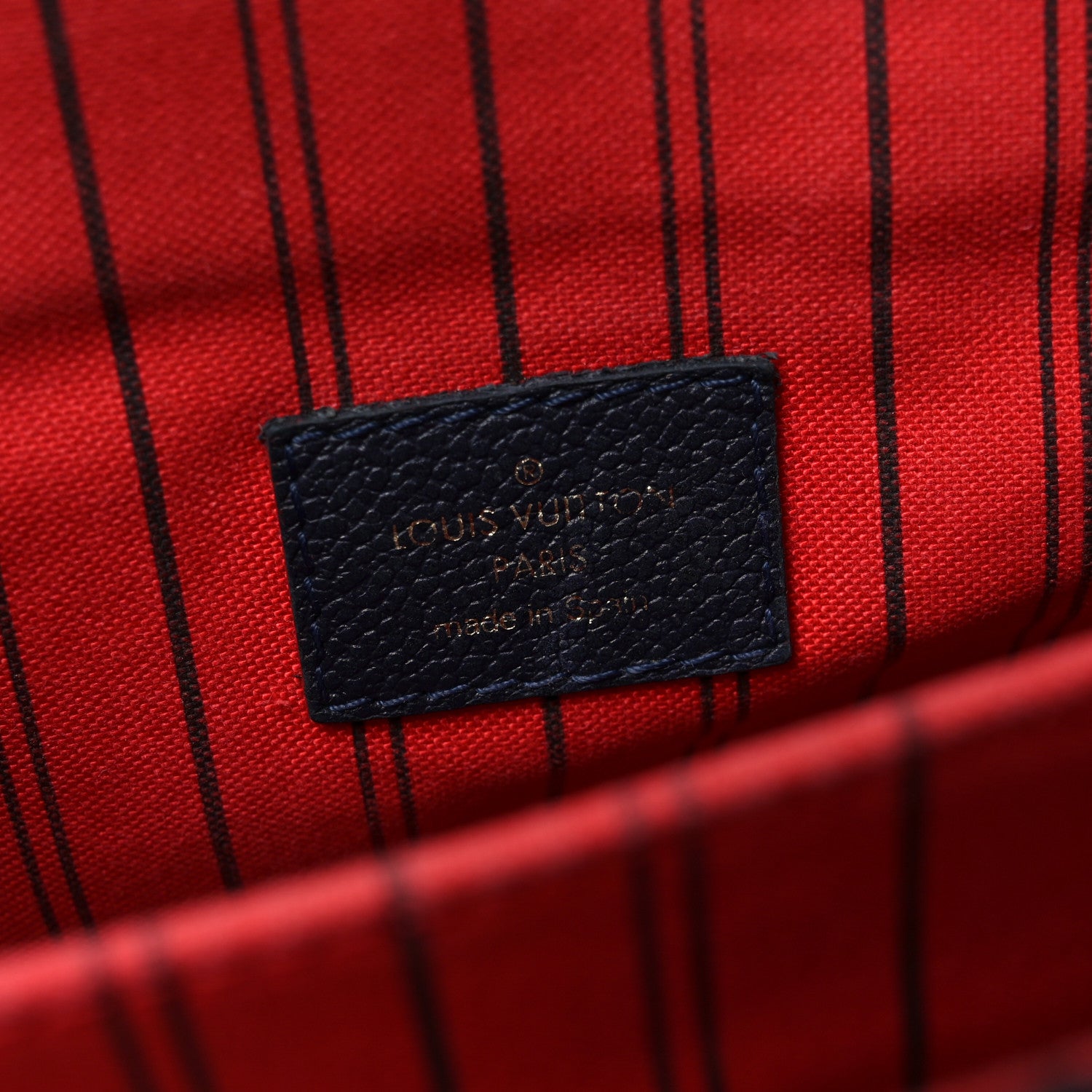 Louis Vuitton Empreinte Pochette Metis Marine Rouge 6 of 9
