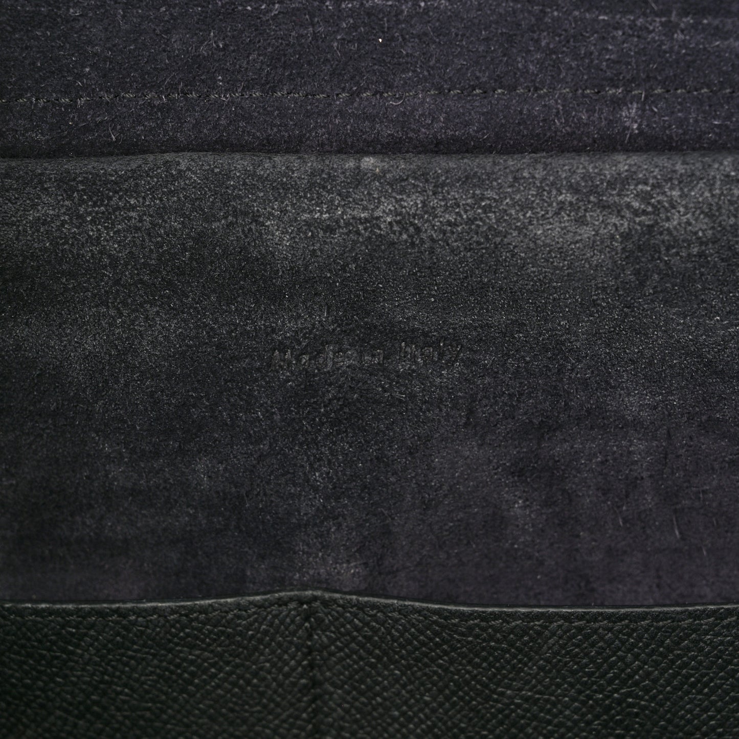 Grained Calfskin Mini Belt Bag Navy