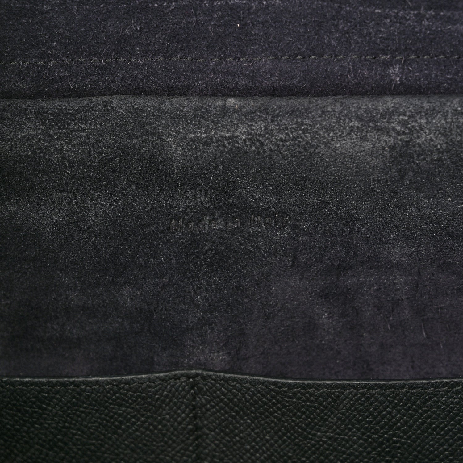 Celine Grained Calfskin Mini Belt Bag Navy 6 of 19