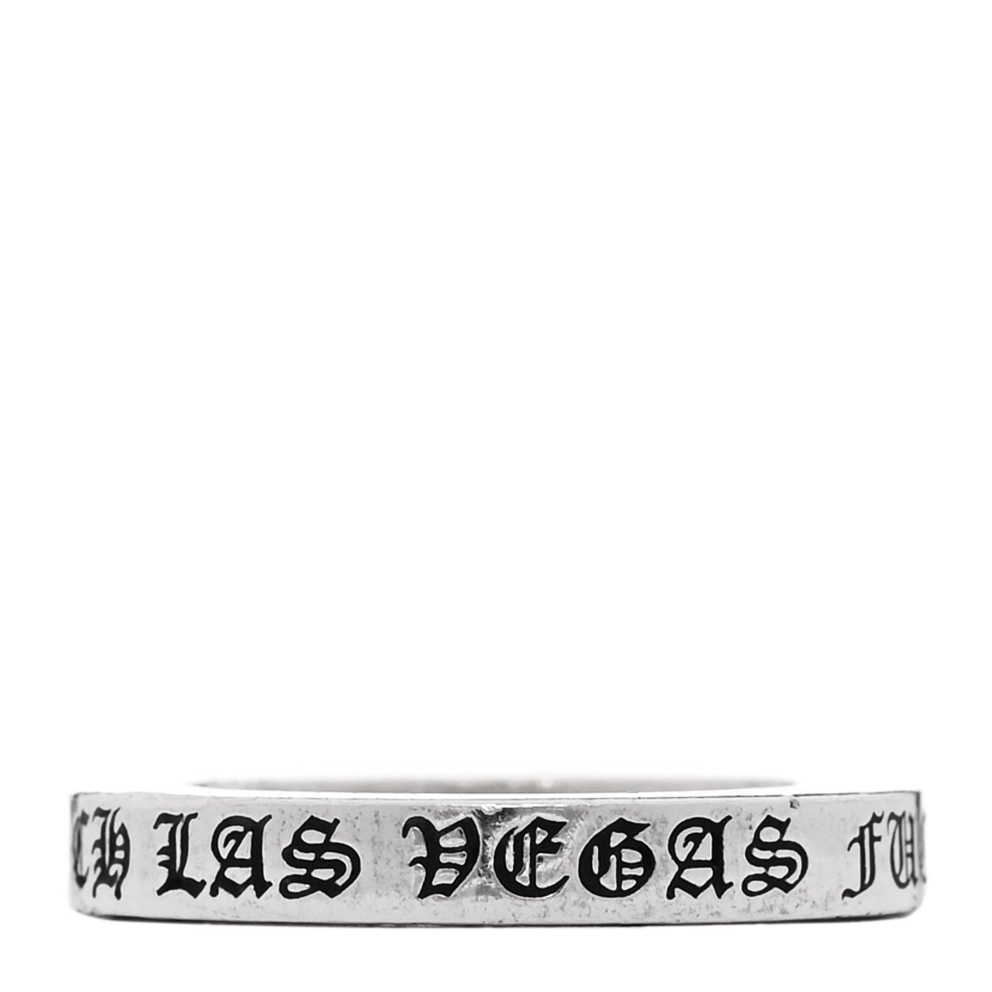 Sterling Silver CH Las Vegas Fck You Spacer Ring 49 5