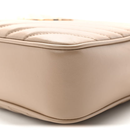 Saint Laurent Calfskin Matelasse Monogram Lou Camera Bag Dark Beige 10 of 10