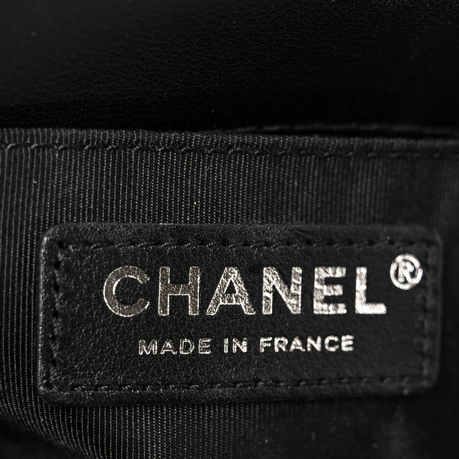 Chanel Calfskin Strass Crystal Small Boy Flap Black 6 of 10