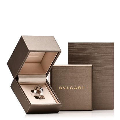 Bulgari 18K White Gold B.Zero1 One-Band Ring 50 5.25 6 of 6